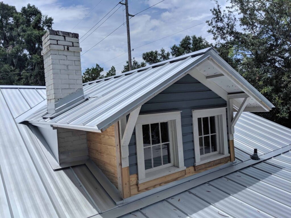 Gray Custom Metal Roofing near Central Florida