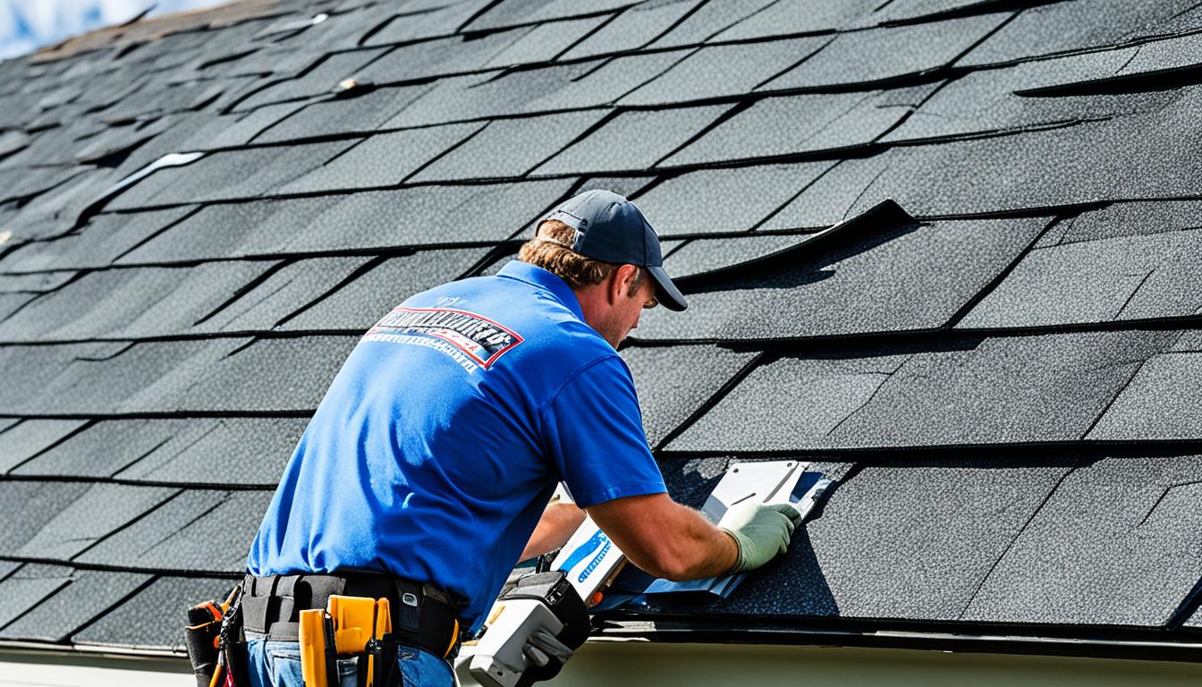 Repairing Weather Damage on Shingle Roofs